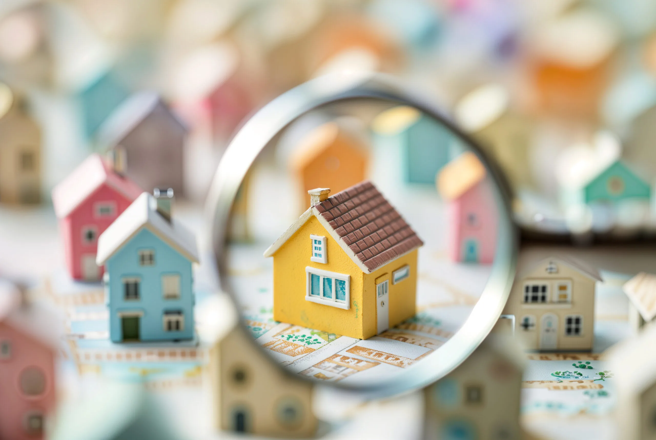 magnifying glass on a toy house, for how long can a house be under contract in Texas article