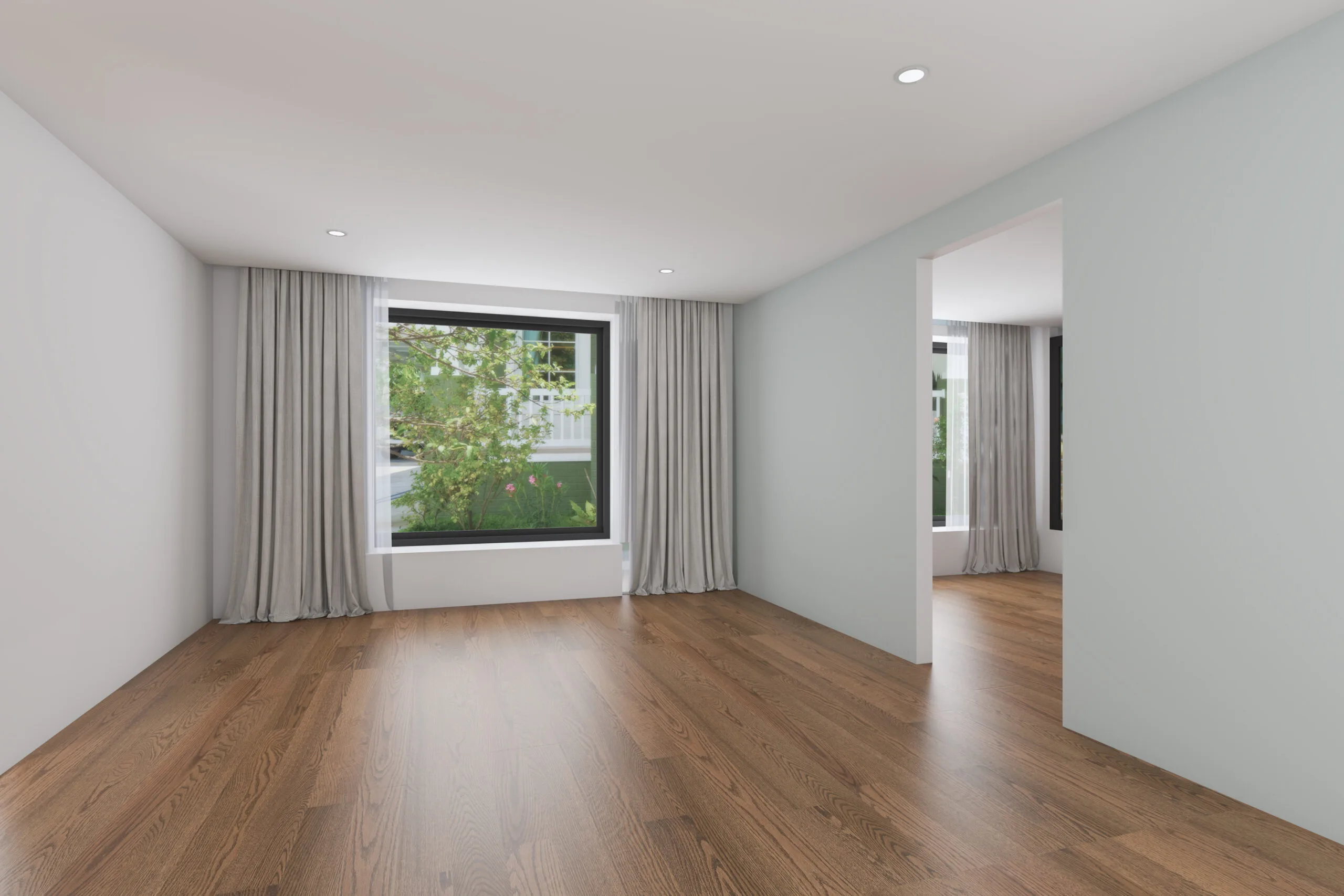 empty one bedroom apartment