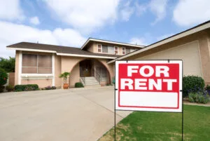 A home is being rented during tough economic times, buying rental property in Texas